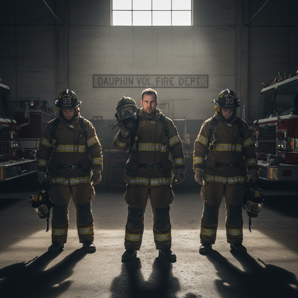 Your Dauphin firefighters aren't getting the right masks