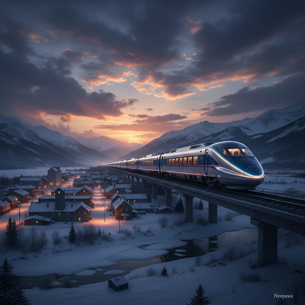 Canada's "flashiest new train" isn't coming to Neepawa.