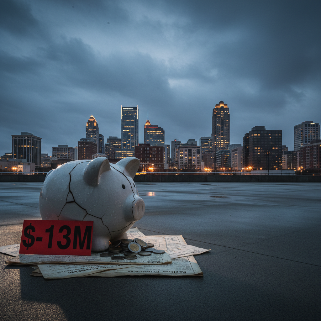 Raleigh's $13M shortfall means your taxes are going up.