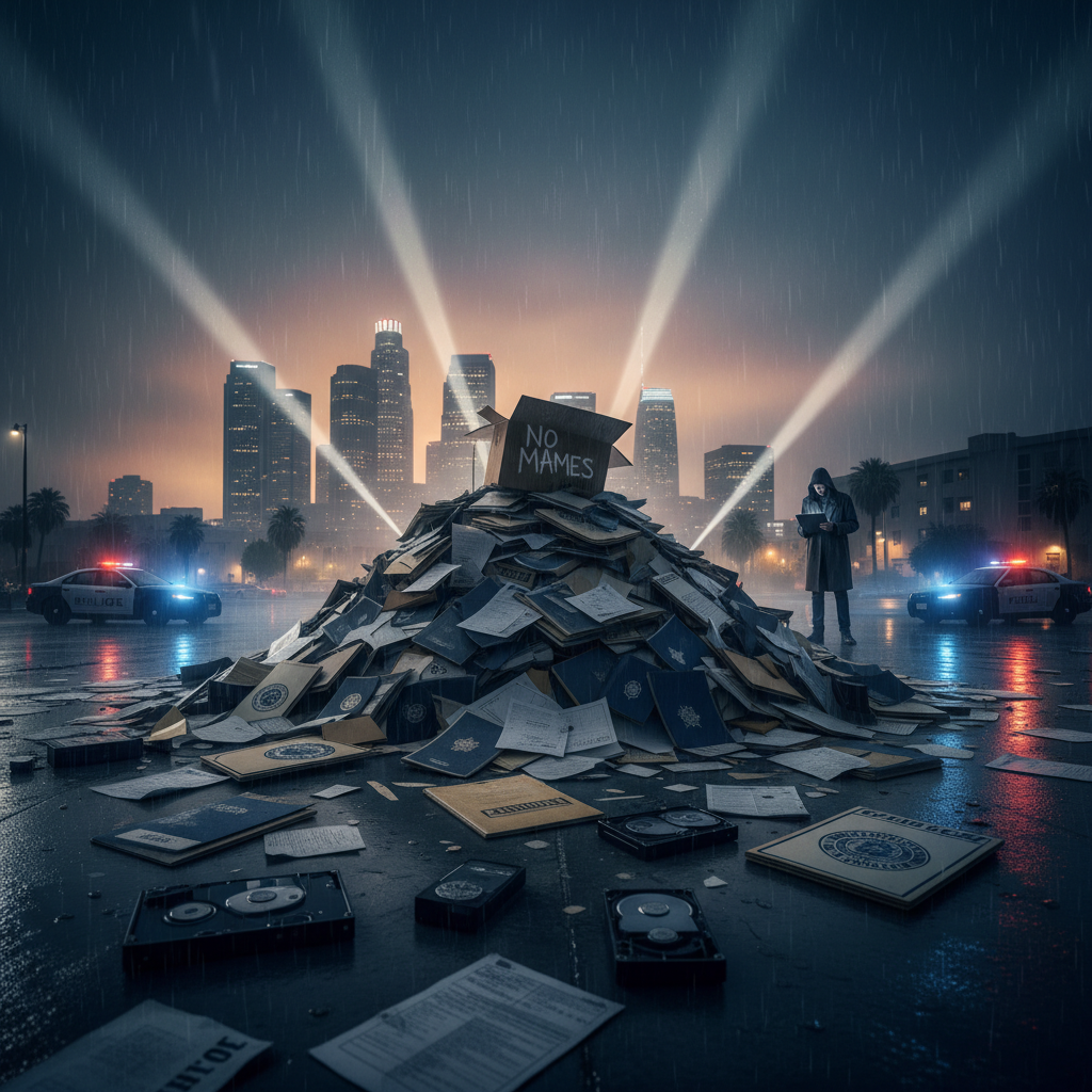 Your LAPD files are just out there. No mames.