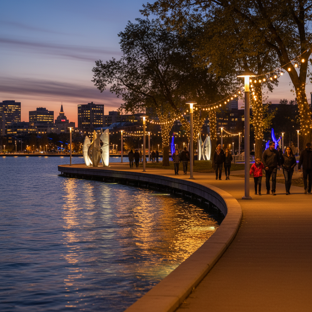 Your Barrie waterfront is getting a big glow up
