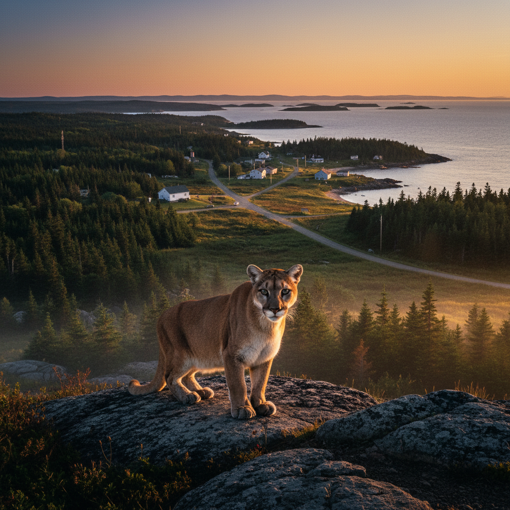 Did you just see a cougar in East Pubnico?