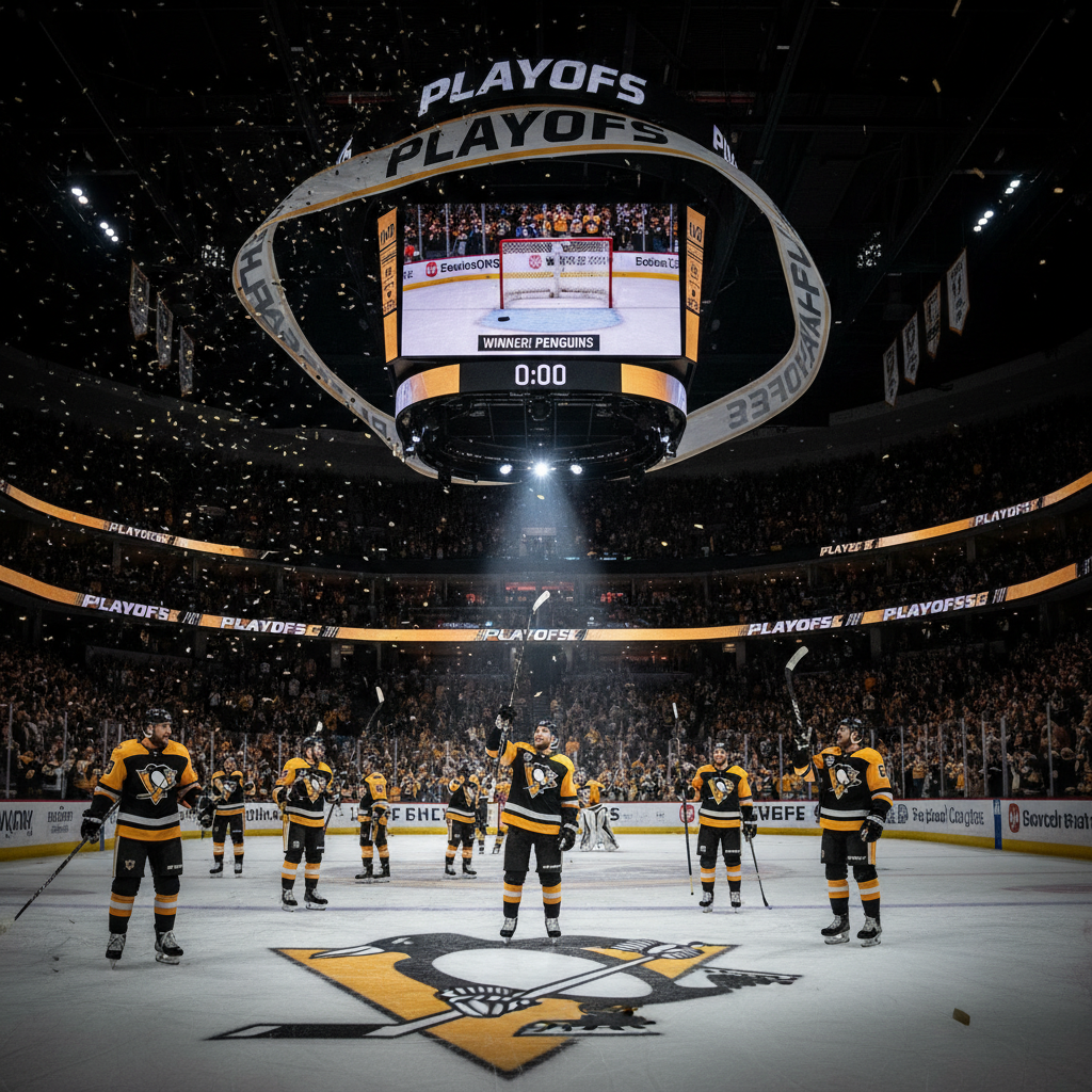 Your Penguins are back in the playoffs for the first time since 2022!