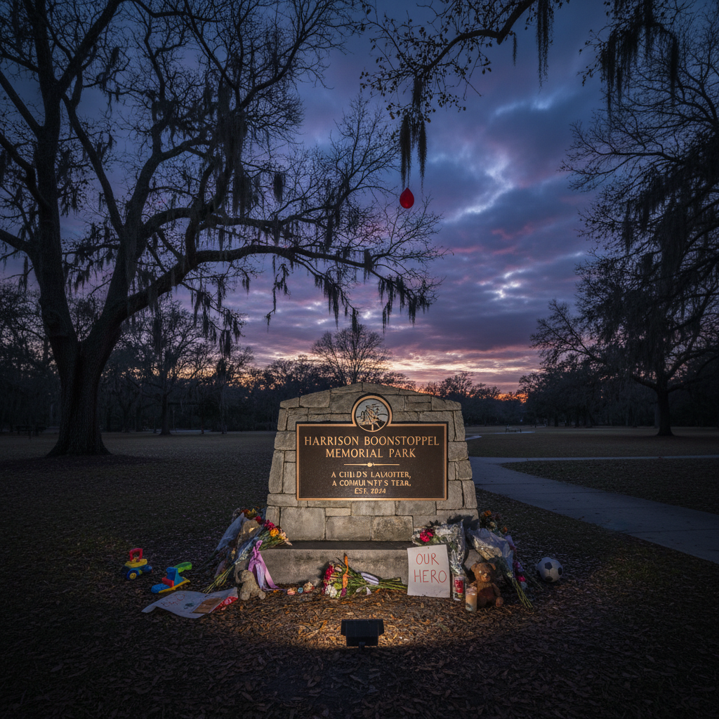 They renamed a New Tampa park for Harrison Boonstoppel. Your heart will break.