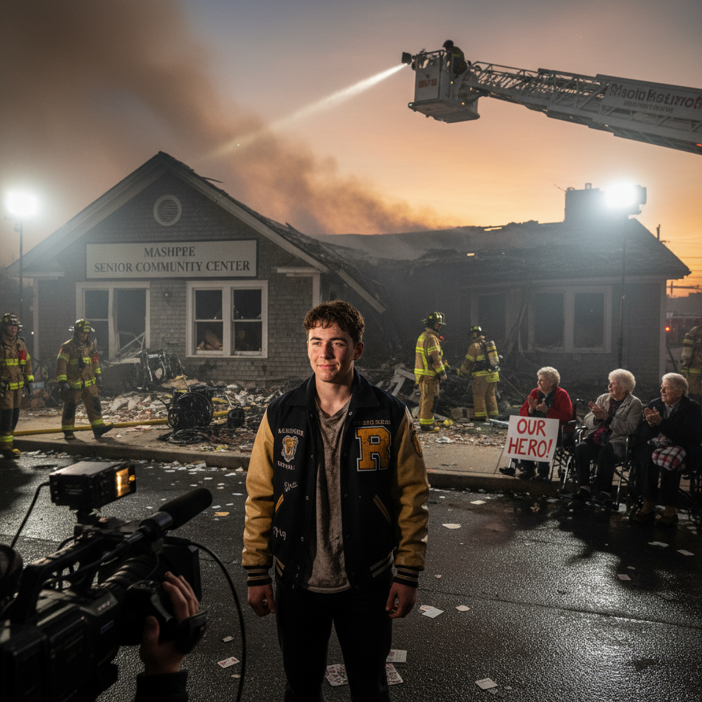 Your high school kid's hero just saved a Mashpee senior center