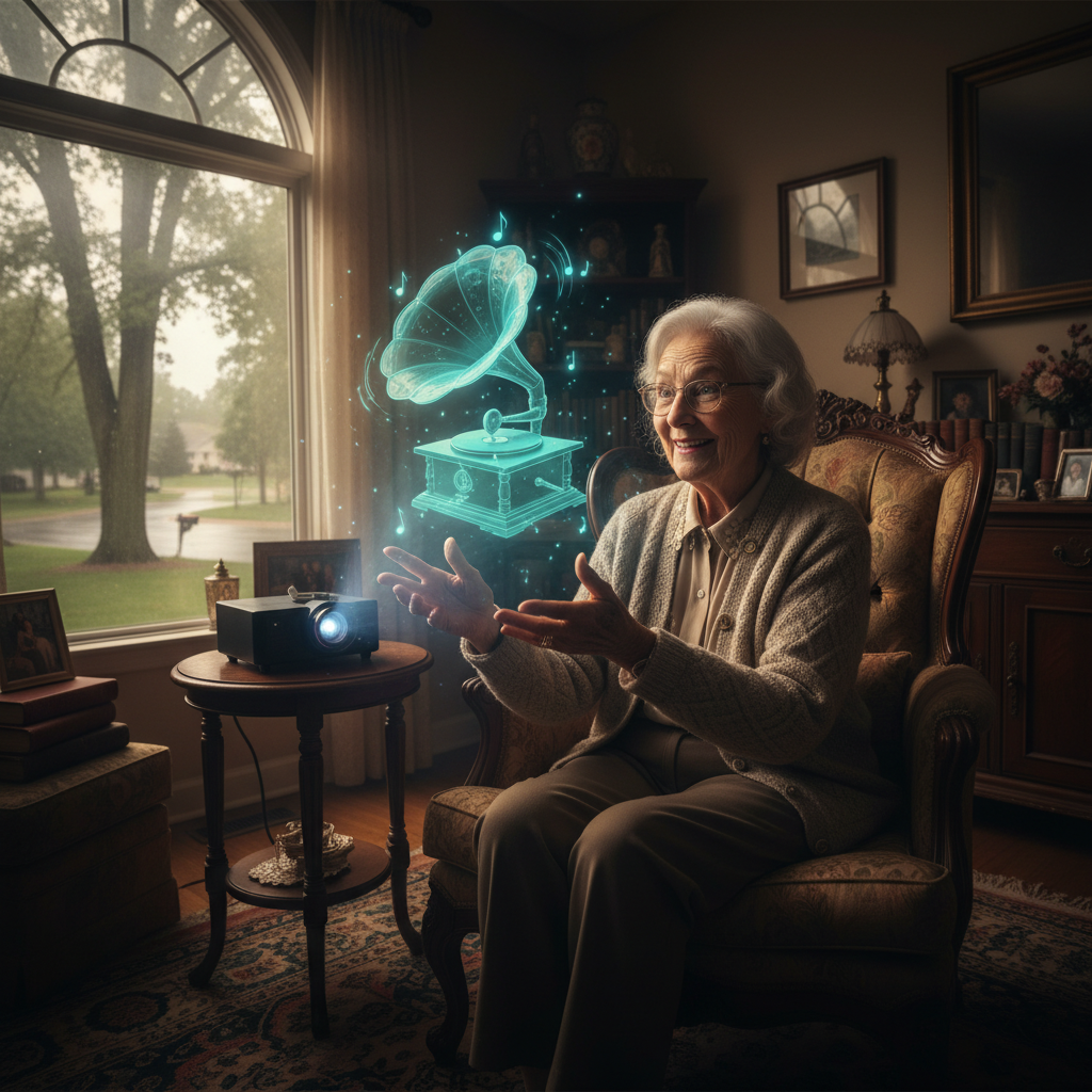 Your Westlake grandma has a secret hologram. Really.