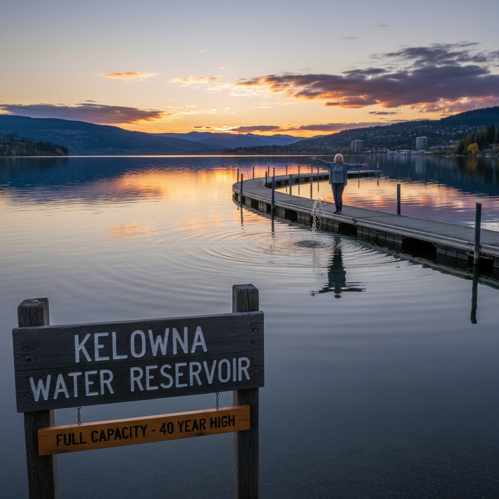 Your Kelowna water worries just hit a 40-year low