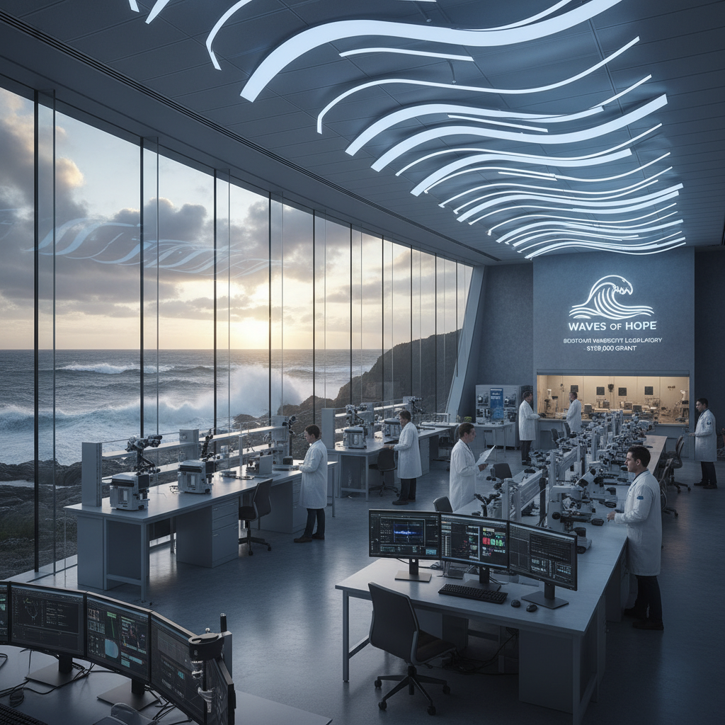 Waves of Hope just built BU a $150,000 lab