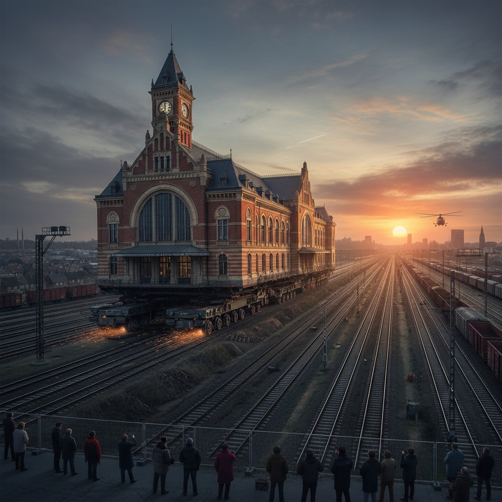 Your train station is moving to a rail yard. Seriously?