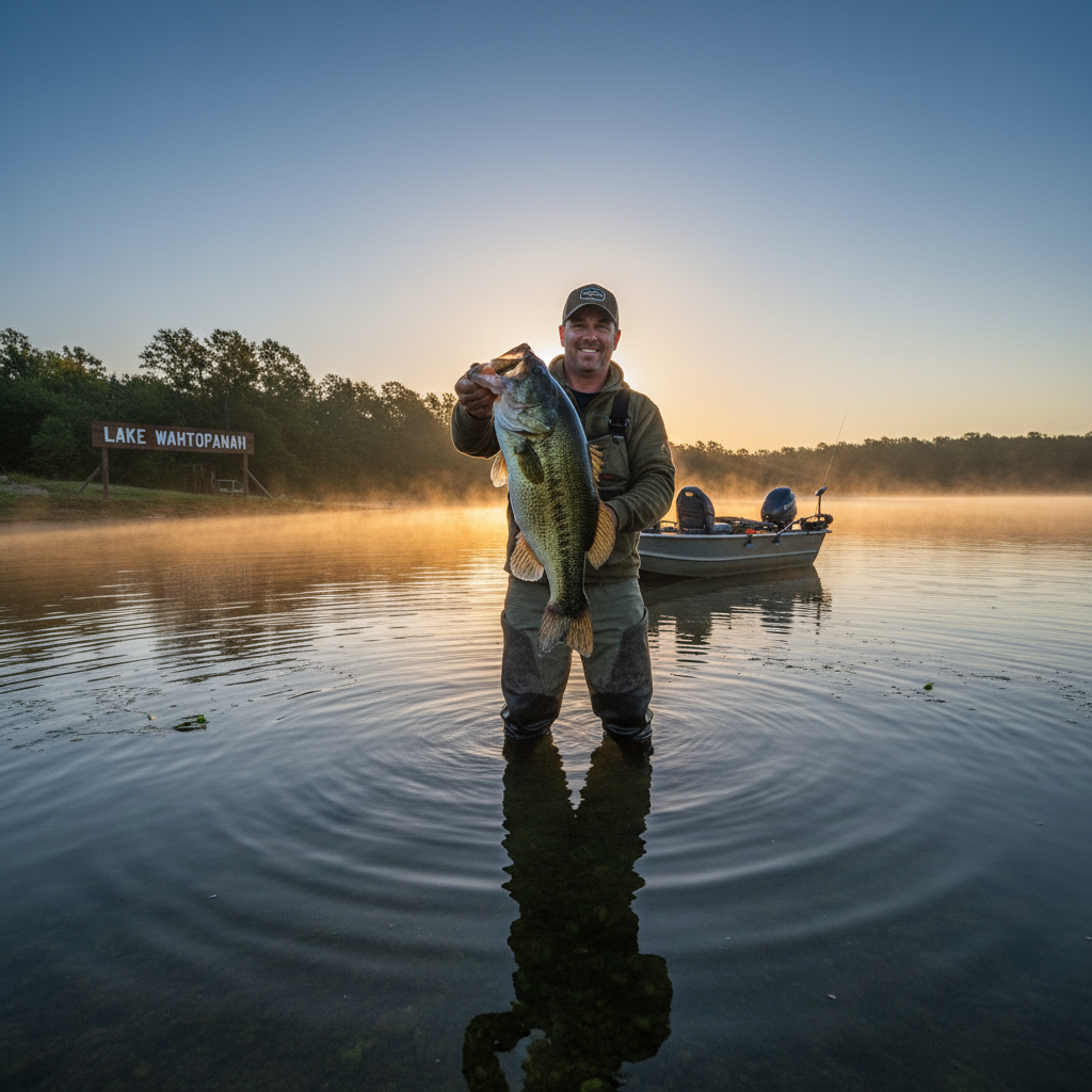 You can keep those Lake Wahtopanah bass now.