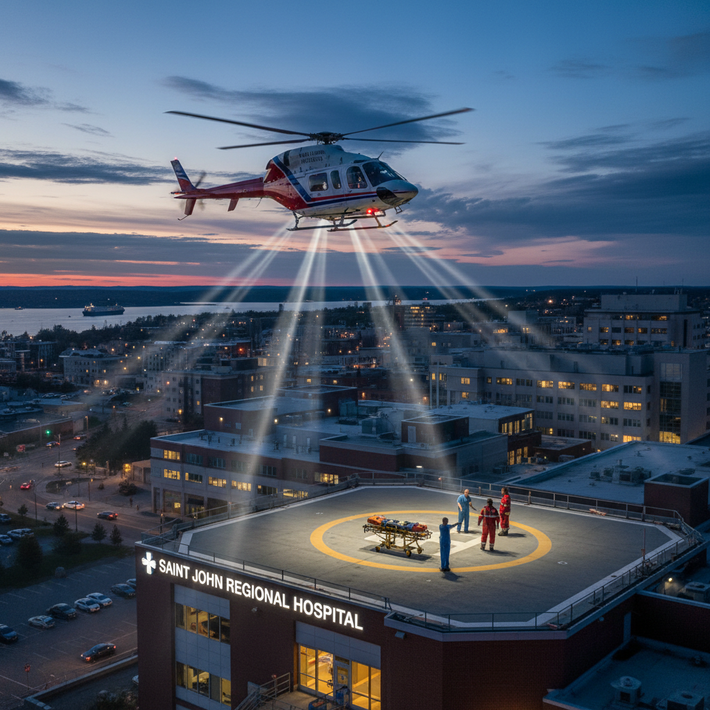 Grand Manan is getting air-ambulanced to Saint John, but what happens next?