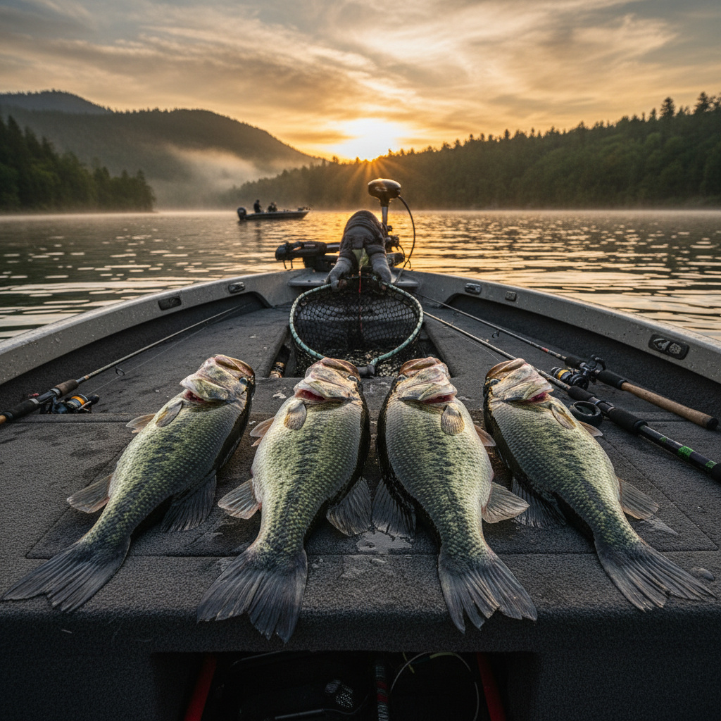 Your fishing trip just got 4 more bass.