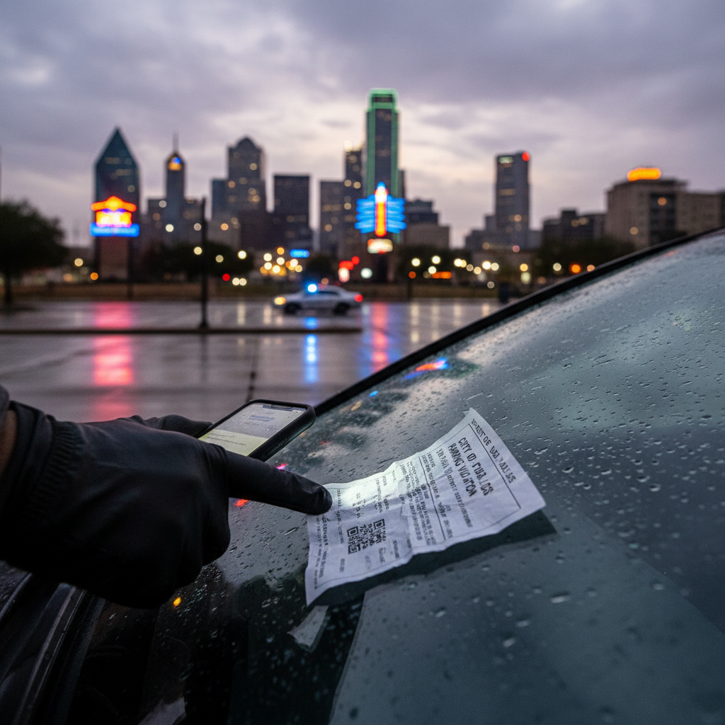 Your Dallas parking ticket might be a scam. Here's how to tell.