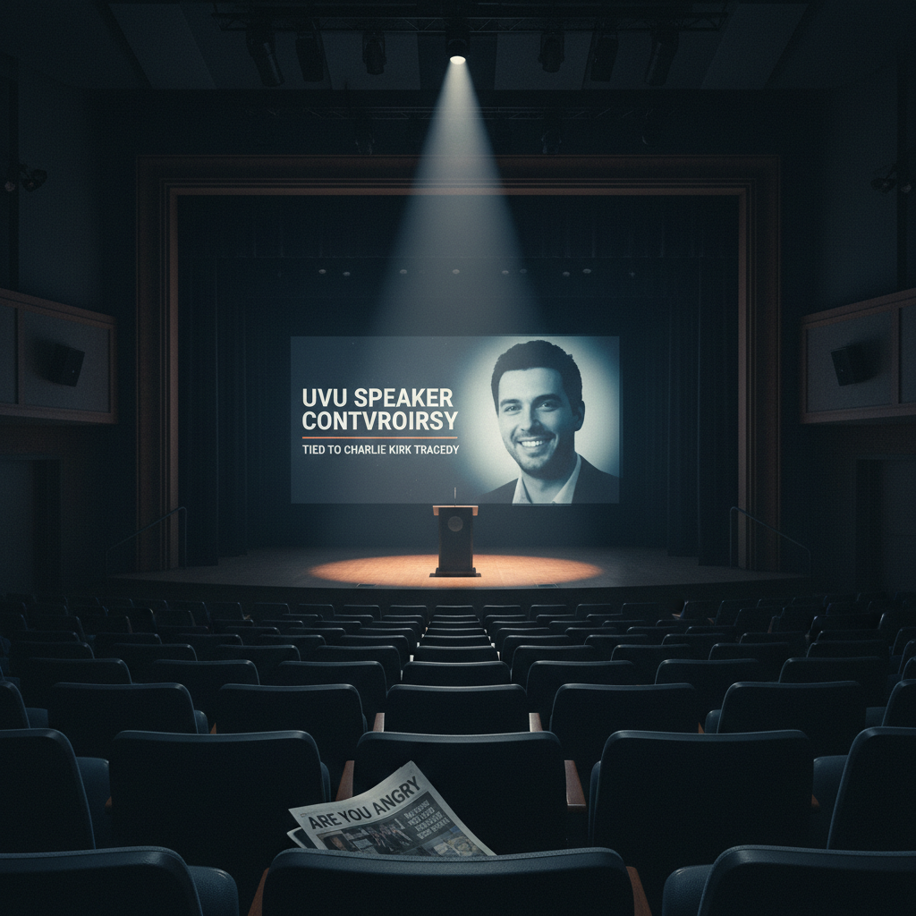 UVU picked a speaker tied to the Charlie Kirk tragedy. Are you mad?