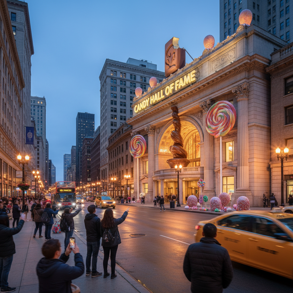A Candy Hall of Fame on the Mag Mile? You gotta see this.