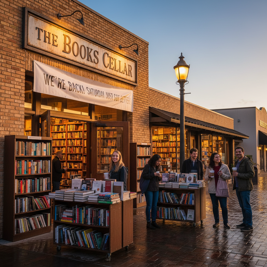 The Books Cellar is back! Your Miramar Saturday just got better.