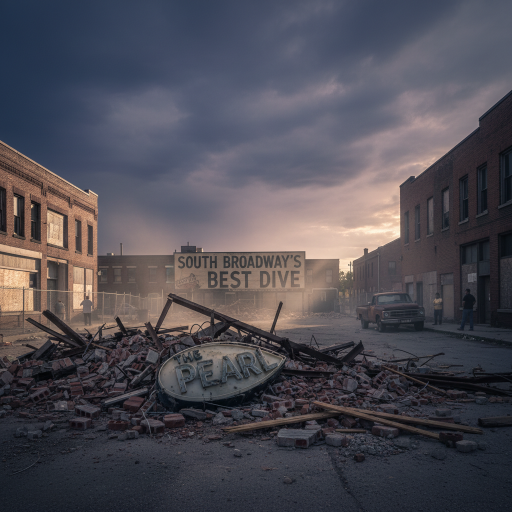 Your favorite South Broadway dive, The Pearl, is gone.