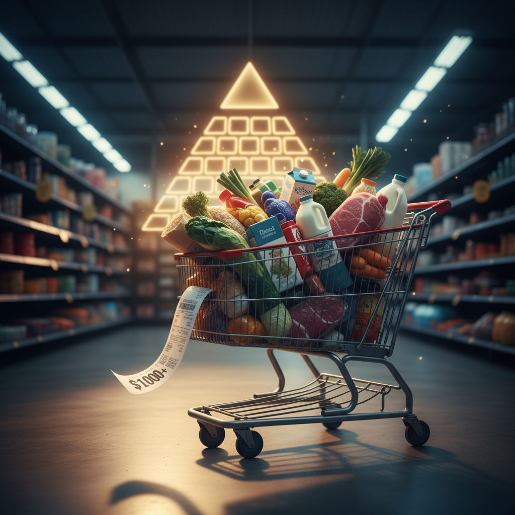 Your groceries could jump $1,000 following the new food pyramid.