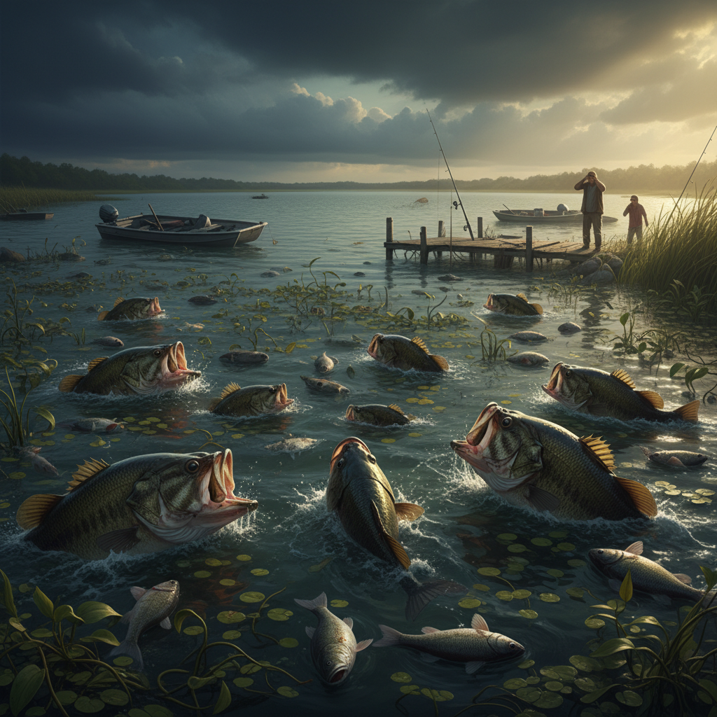 Someone released illegal bass in your lakes. Guess what happens now?