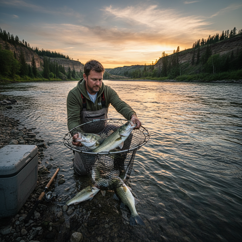 Should you keep those 4 new bass from the Saskatchewan River?