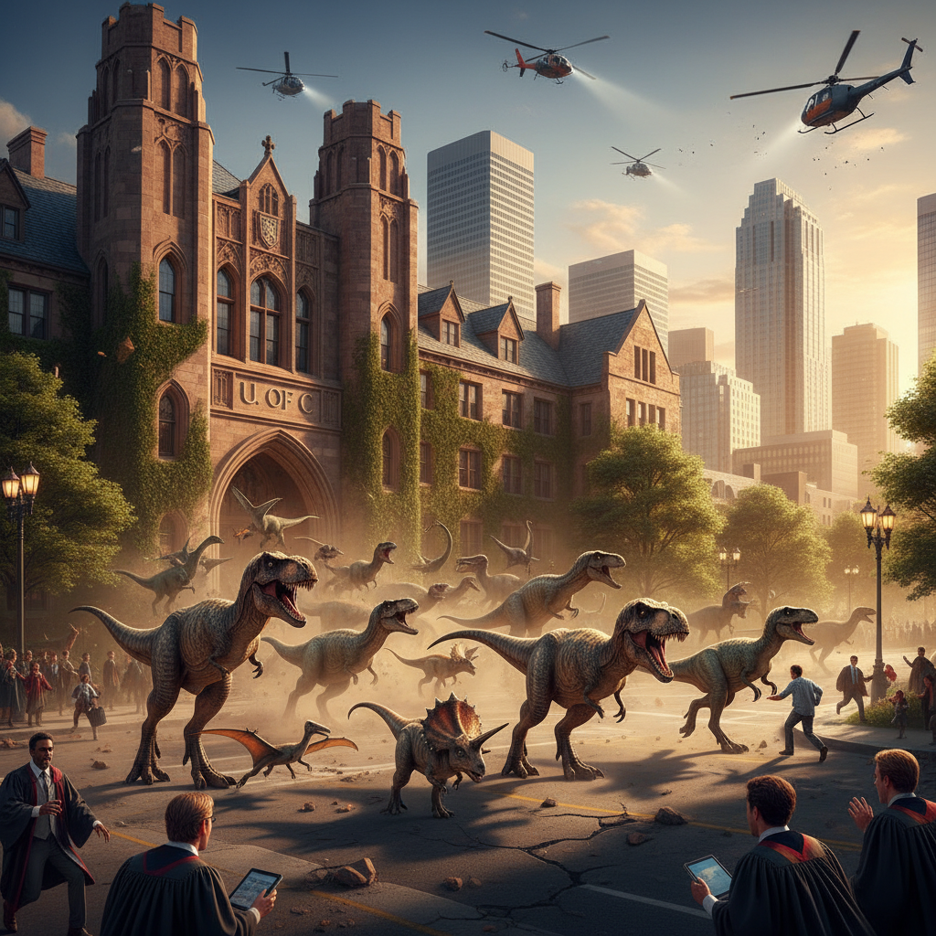 Your U of C neighbours just unleashed 252 dinos.