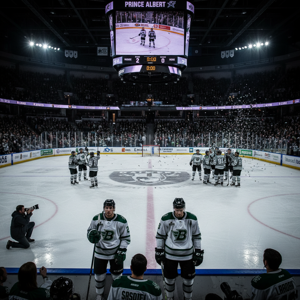 Prince Albert just embarrassed your Blades 2-0 at home