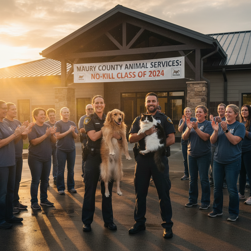 Maury County Animal Services just did the impossible.