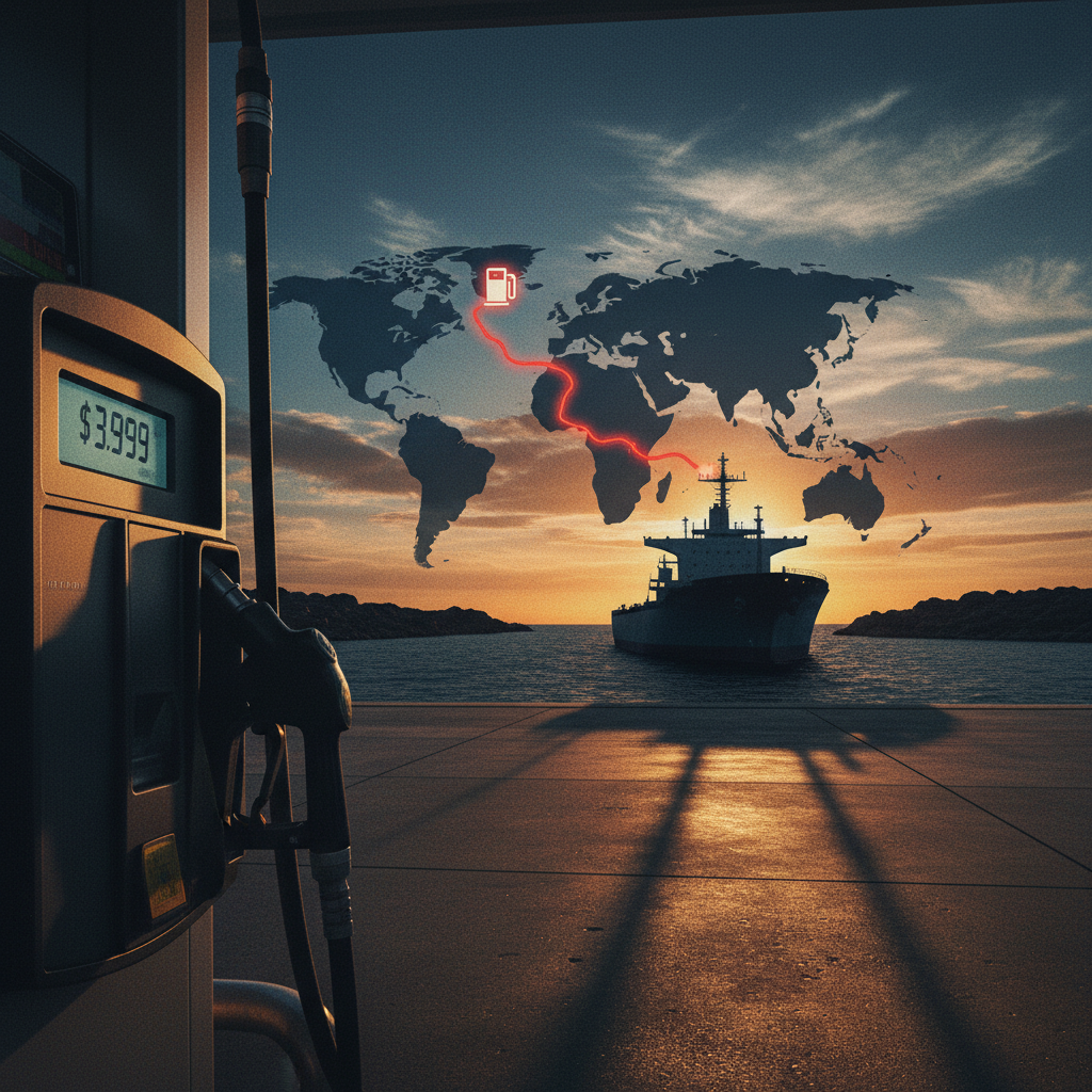Your gas just hit almost $4. Blame the Strait of Hormuz.