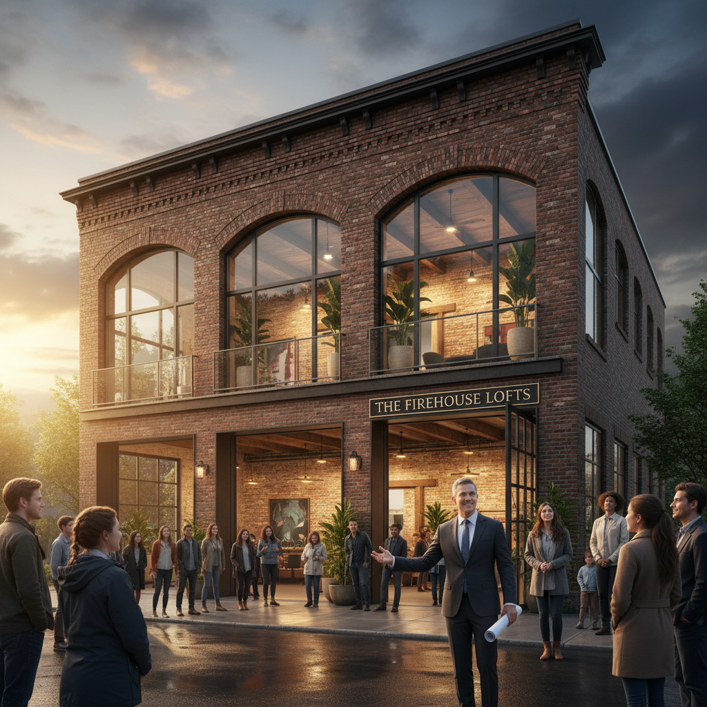Waye Mason wants your old fire station to be your new apartment
