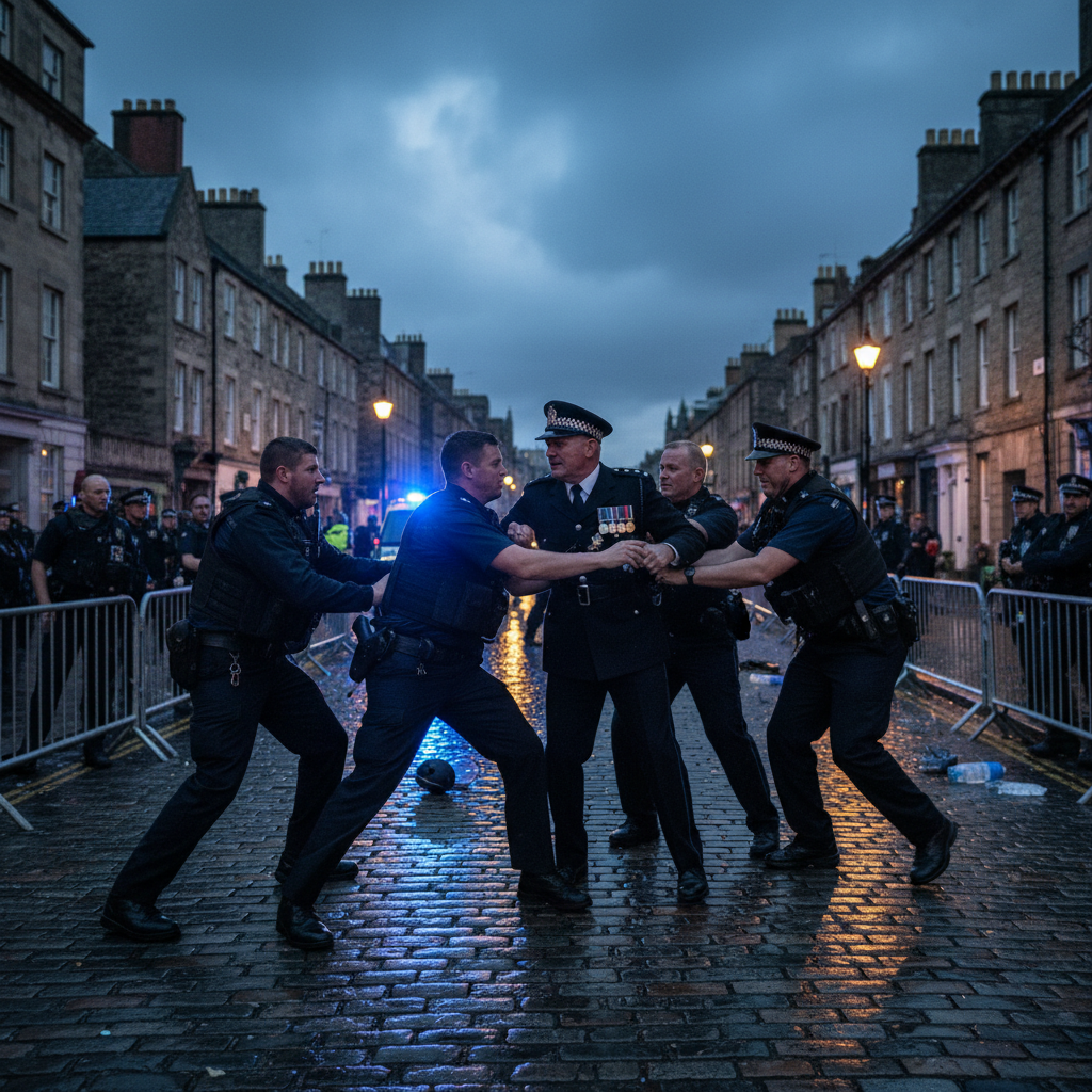 Your cops are fighting the chief and it's ugly on King Street