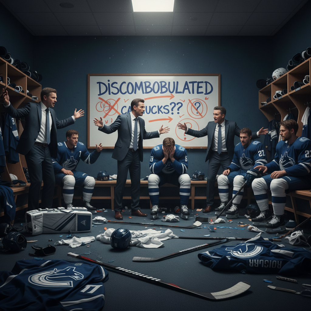 Agents say your Canucks are totally "discombobulated" right now