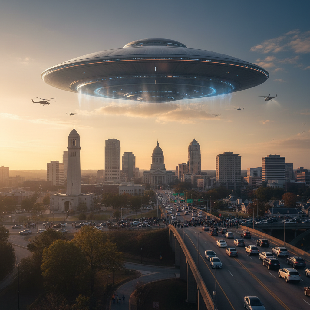You won't believe what flew over Raleigh Tuesday morning