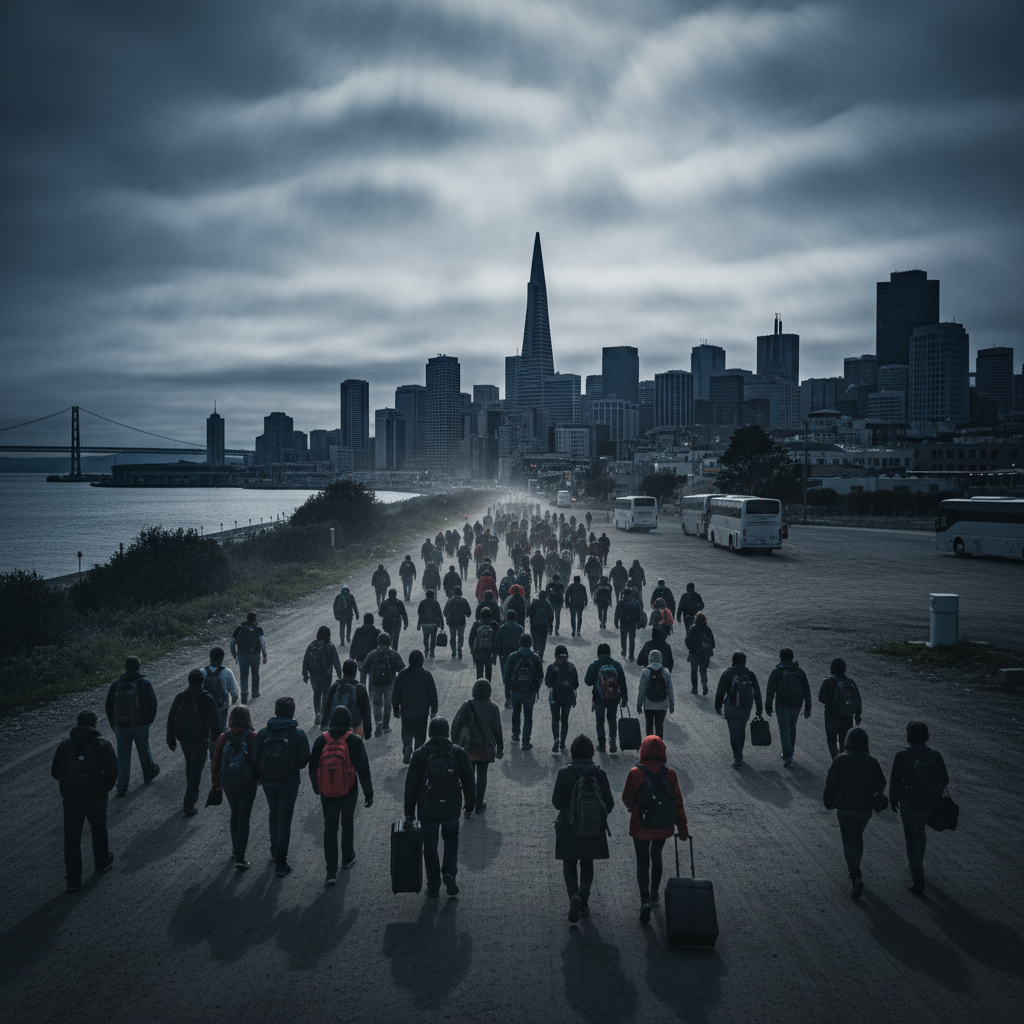 400 asylum-seekers are leaving San Francisco. Why?