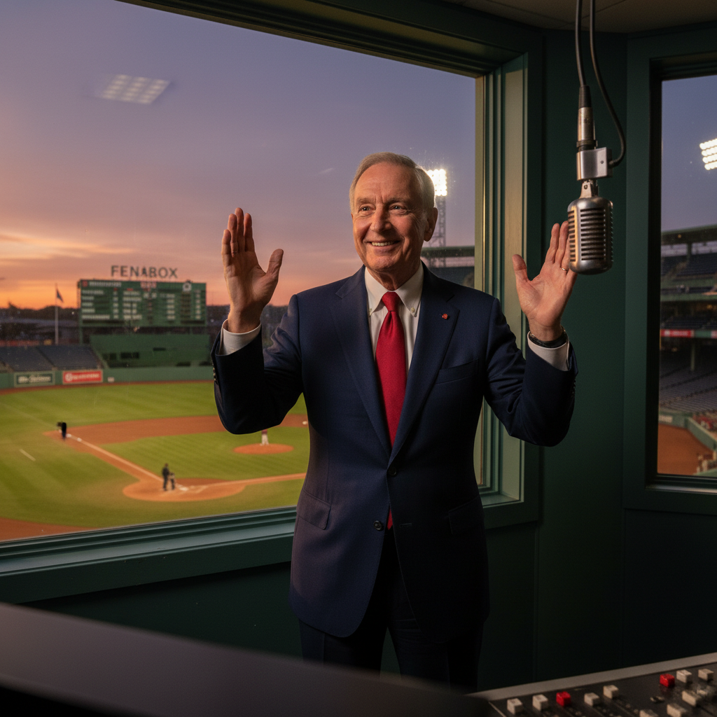 Your Red Sox radio legend Joe Castiglione is cancer-free!