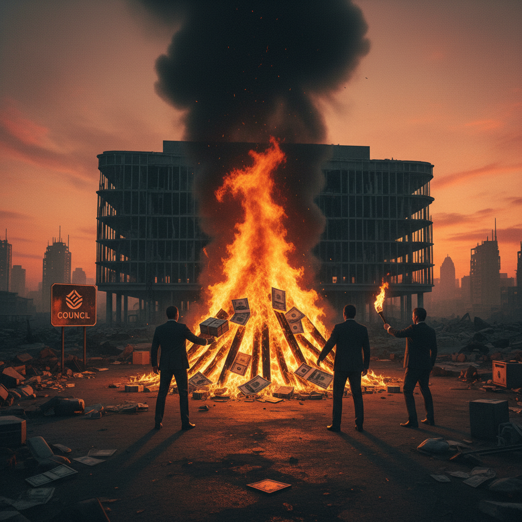 The Council just torched $900K of your tax dollars