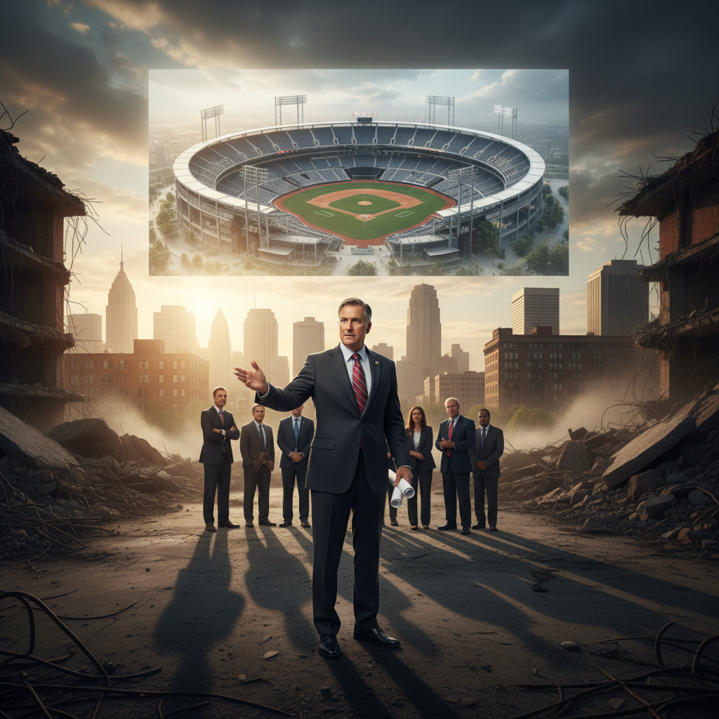 Your mayor wants an MLB team. Is he serious?