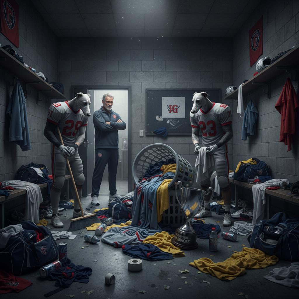 Your Greyhounds almost lost provincials over a messy dressing room