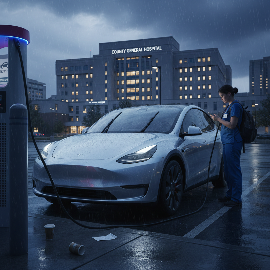 Your tax dollars paid for a travel nurse's EV rental. Seriously?