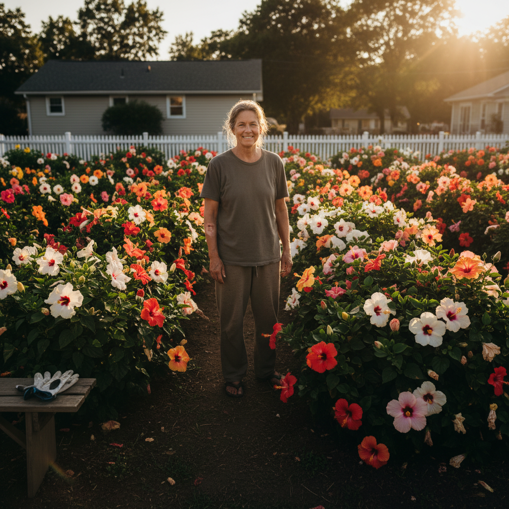 Your neighbor just grew 600 hibiscuses after surgery
