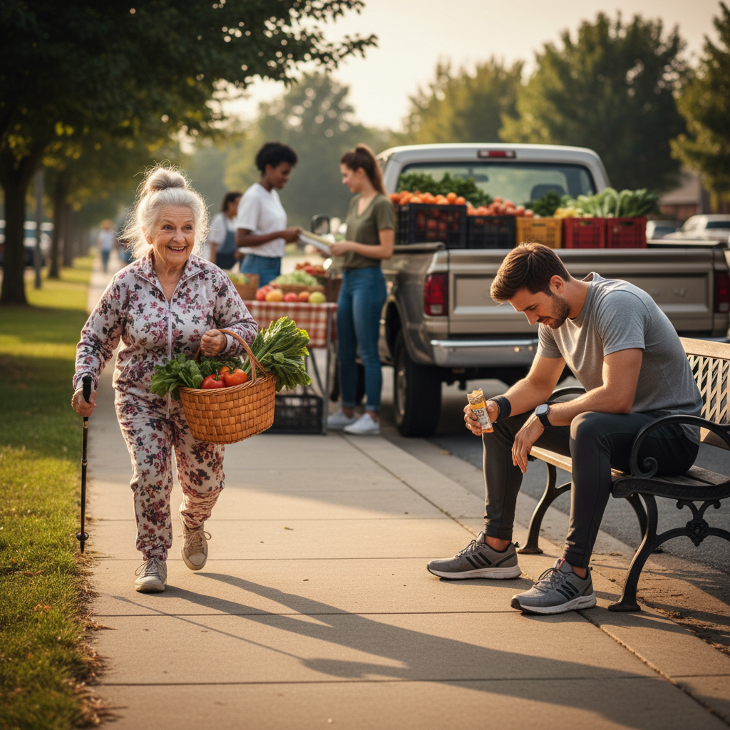 Your 99-year-old neighbor Shirley is out-hustling you
