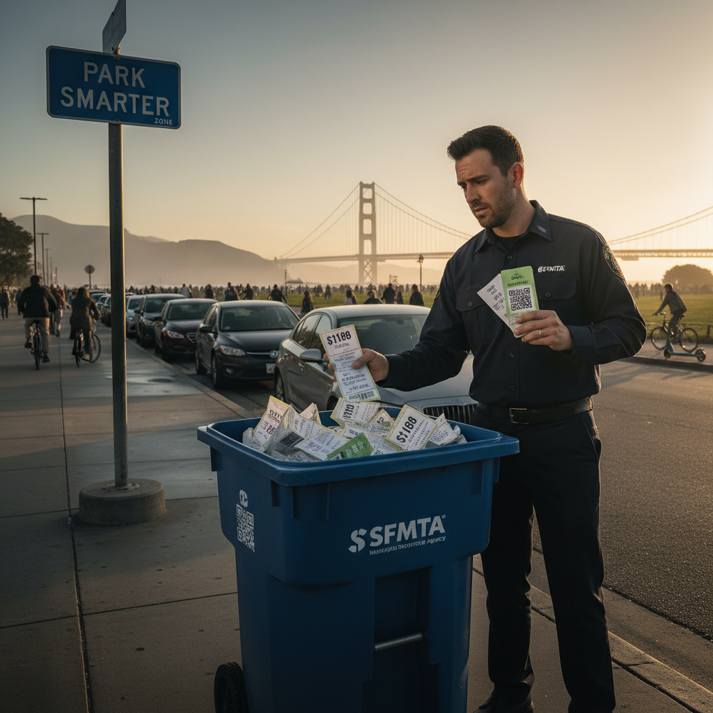SFMTA's dropping $108 parking tickets for what now?