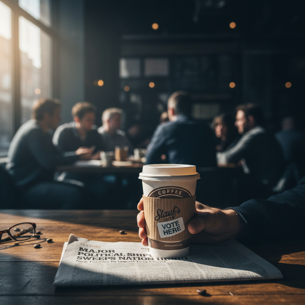 Your Stauf's coffee just got political.