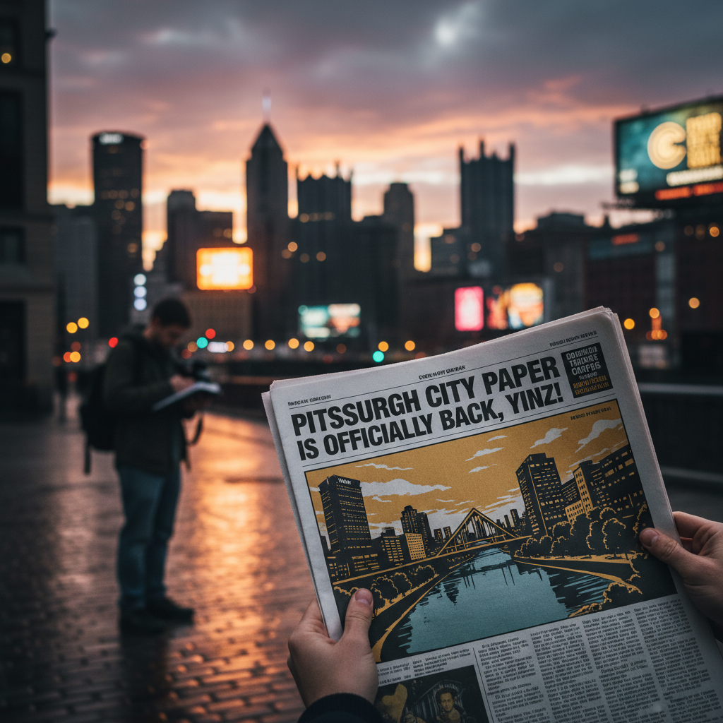 Your Pittsburgh City Paper is officially back, yinz!