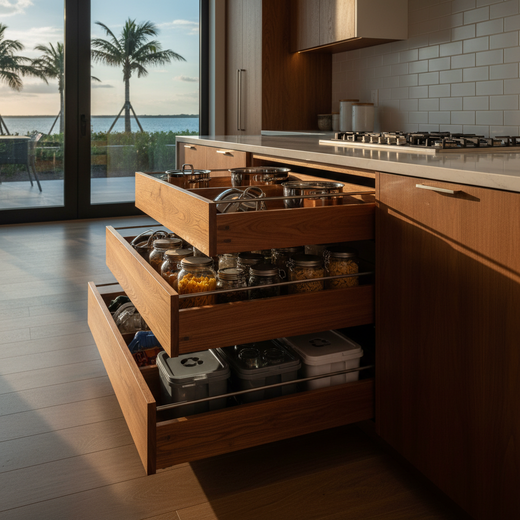 Your Tampa kitchen needs these 3 pull-out drawers.