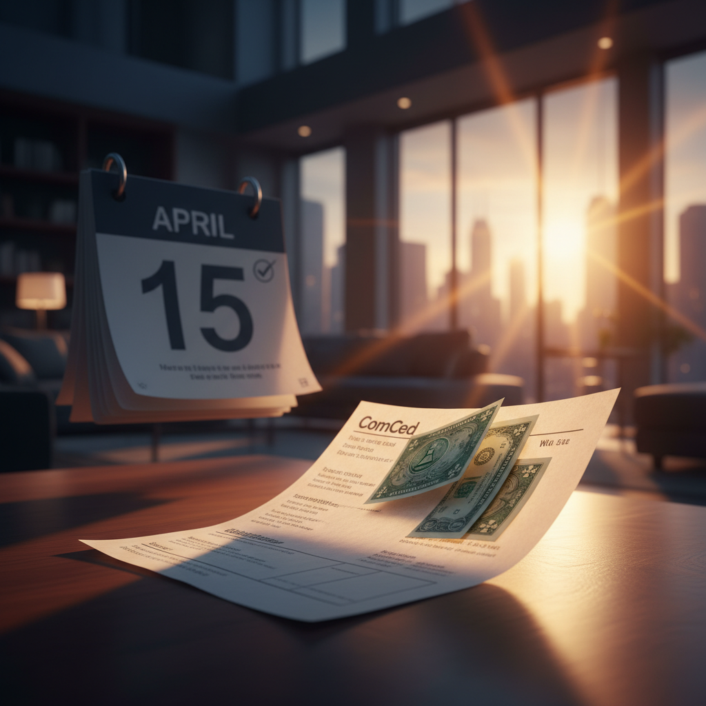 Your ComEd bill is getting lighter this April.