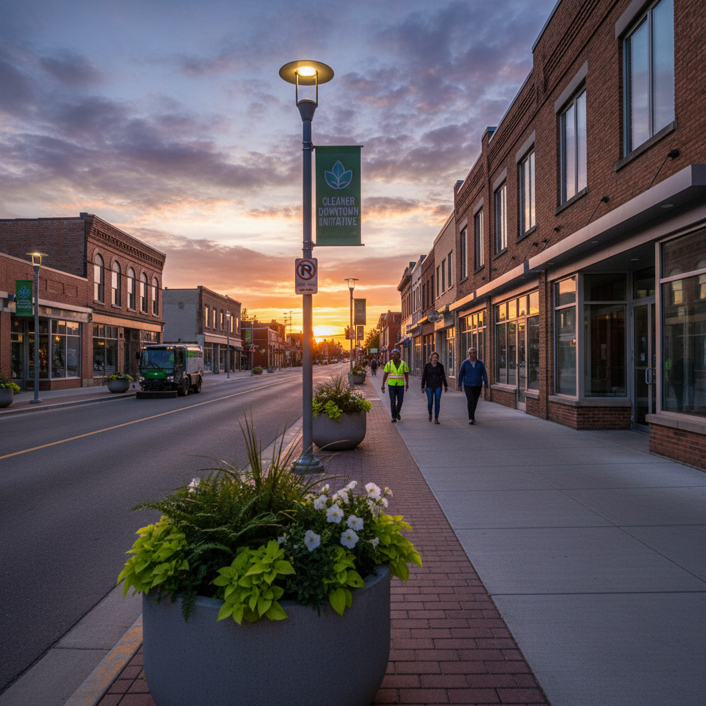 Your downtown Red Deer just got a little cleaner.