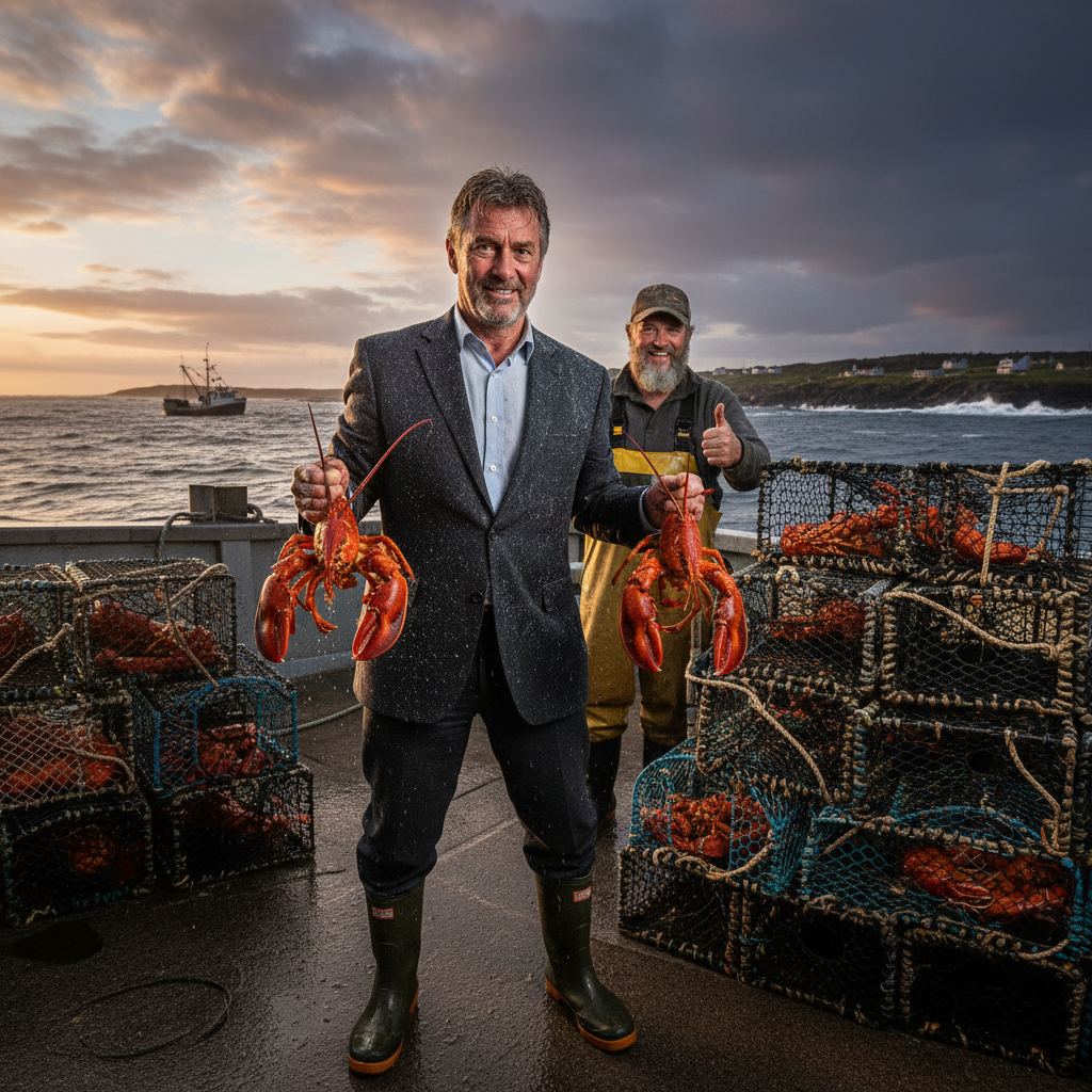 Your cabinet minister just wants to haul lobster, b'y!