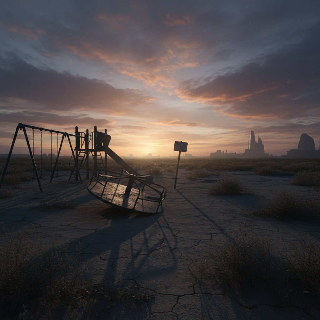 Your kids' playgrounds might just vanish by 2036.