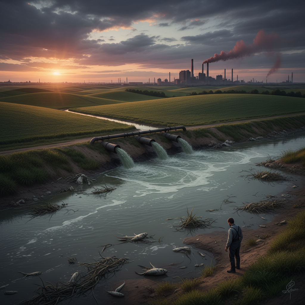 Your Dauphin fields are poisoning our water.