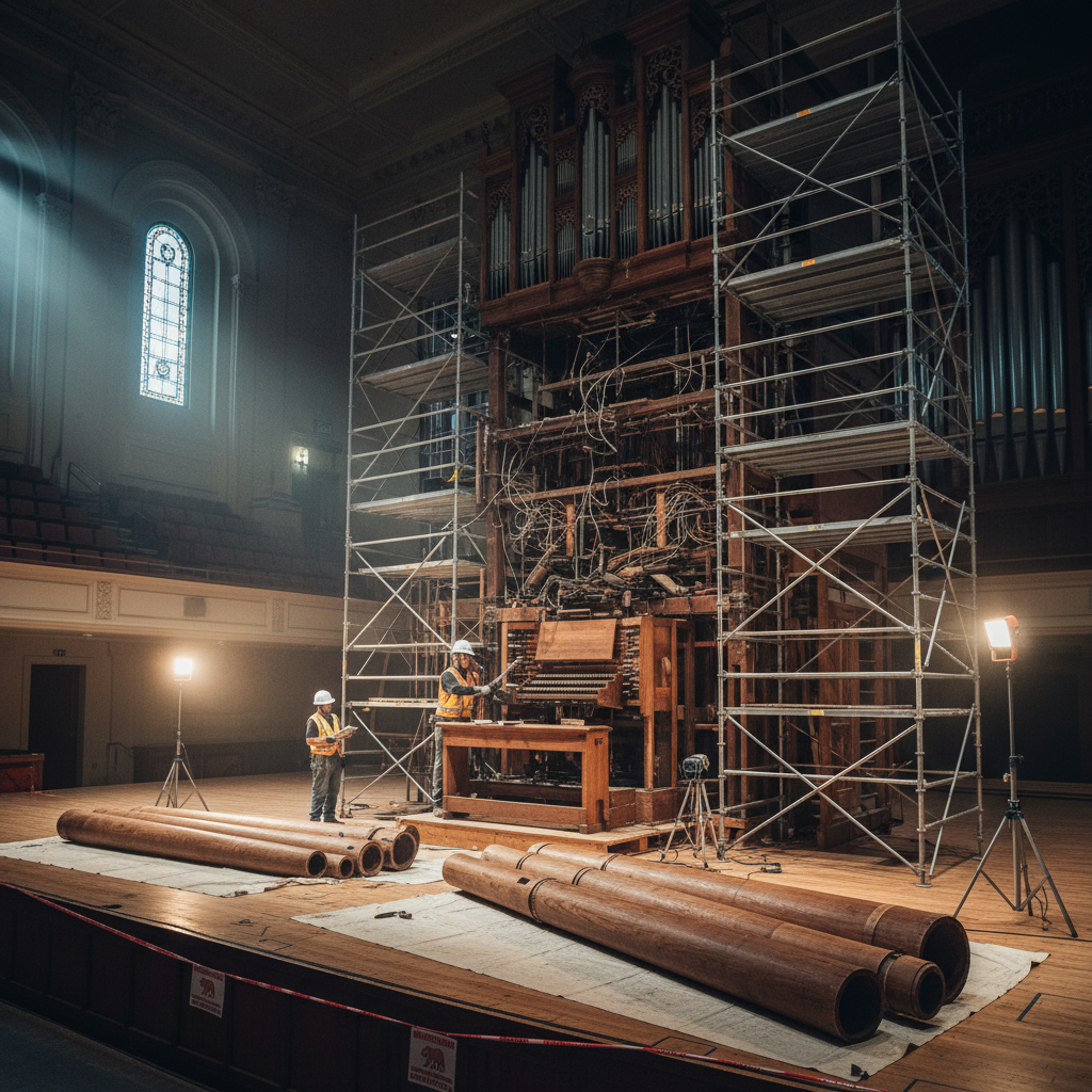 Your U of A pipe organ is getting ripped out